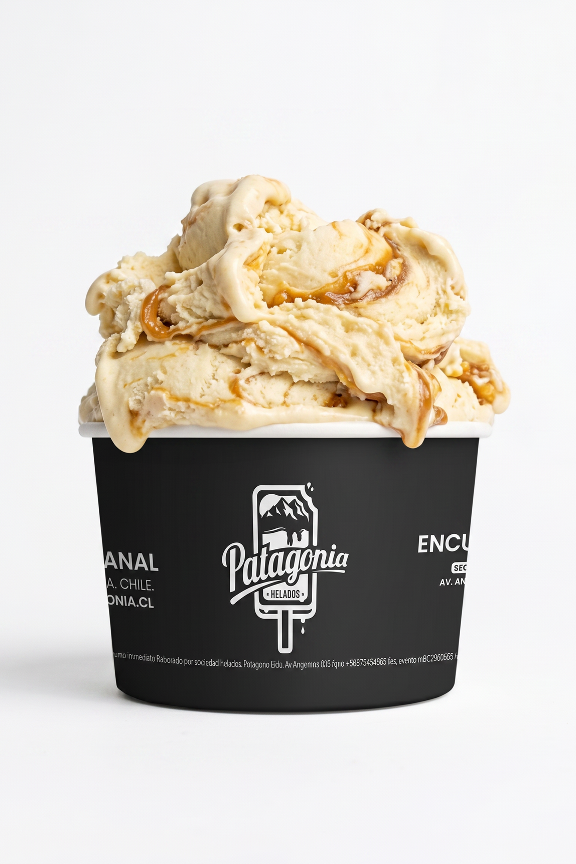 Gelato Banana Manjar