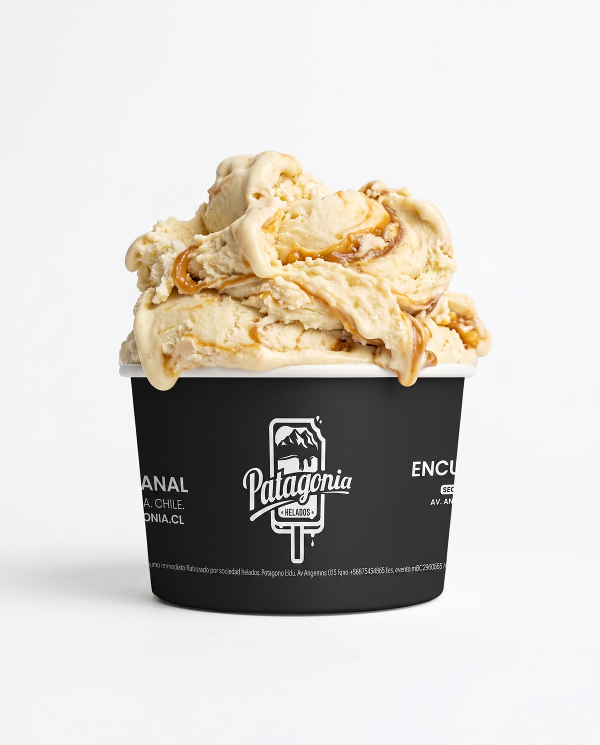 Gelato Banana Manjar