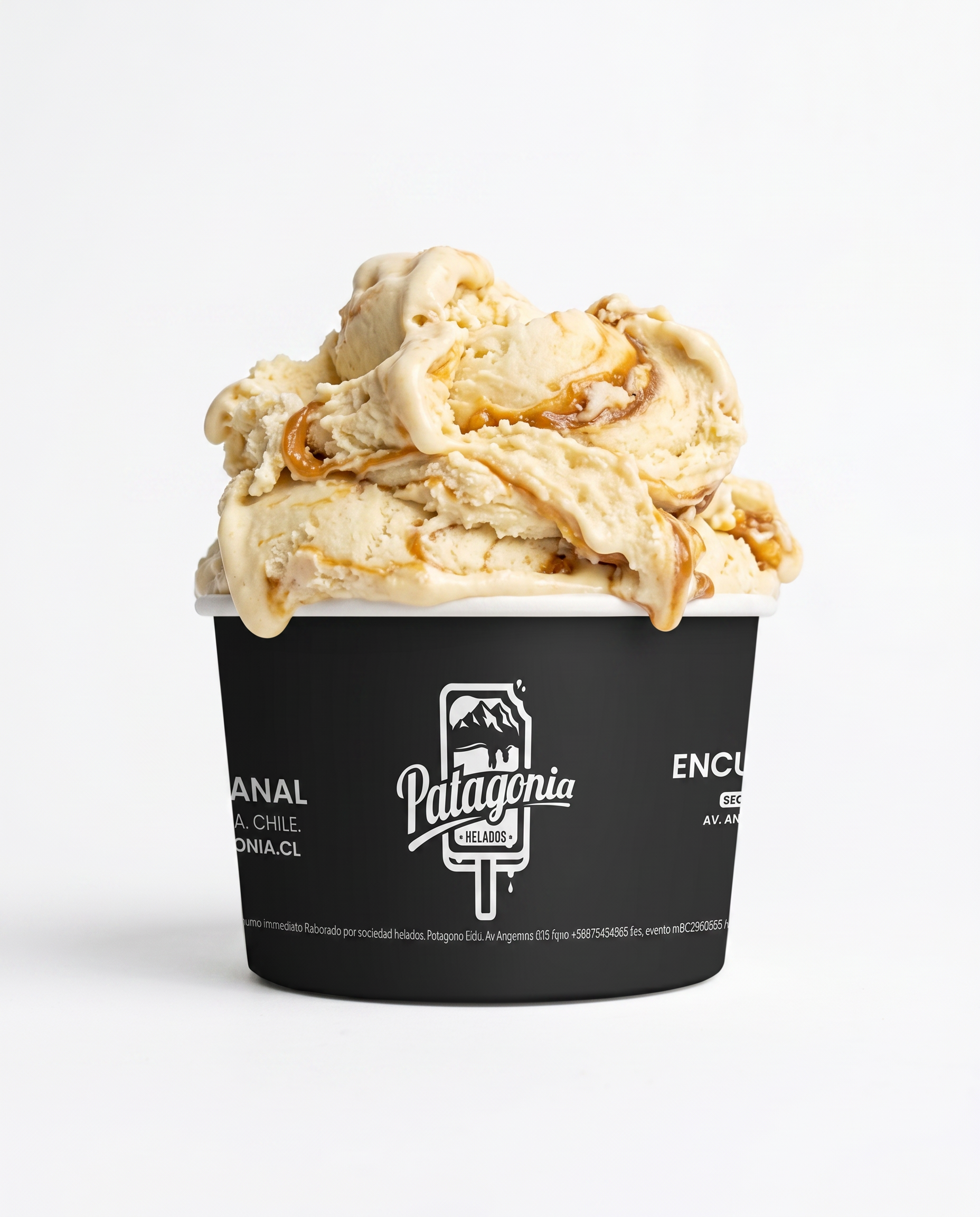 Gelato Banana Manjar