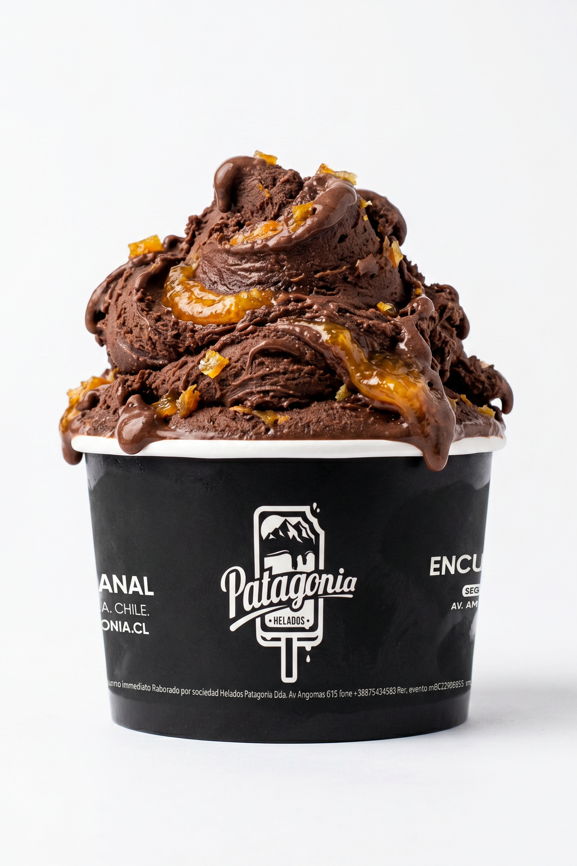 Gelato Cacao Naranja