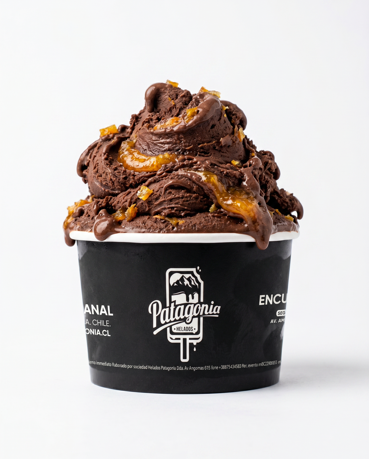 Gelato Cacao Naranja