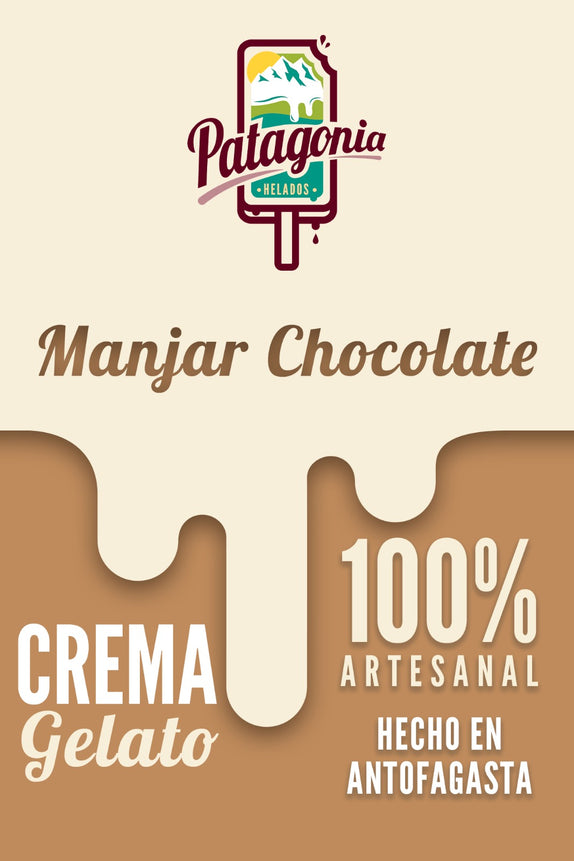 Gelato Manjar Chocolate