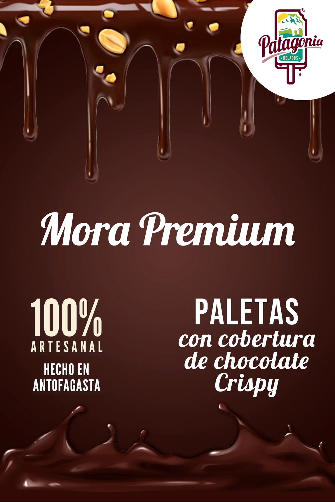 PALETA PREMIUM MORA CREMA