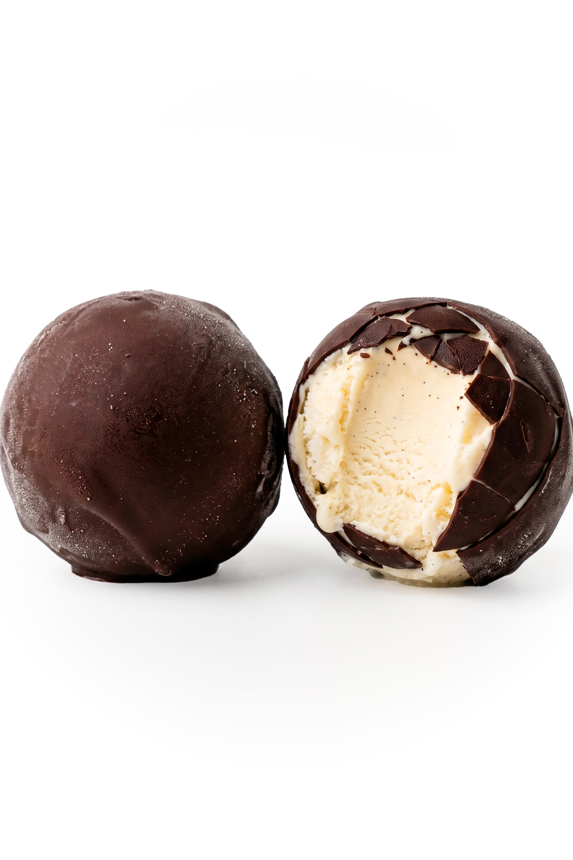 Bombón Artesanal de Gelato de Vainilla con Chocolate