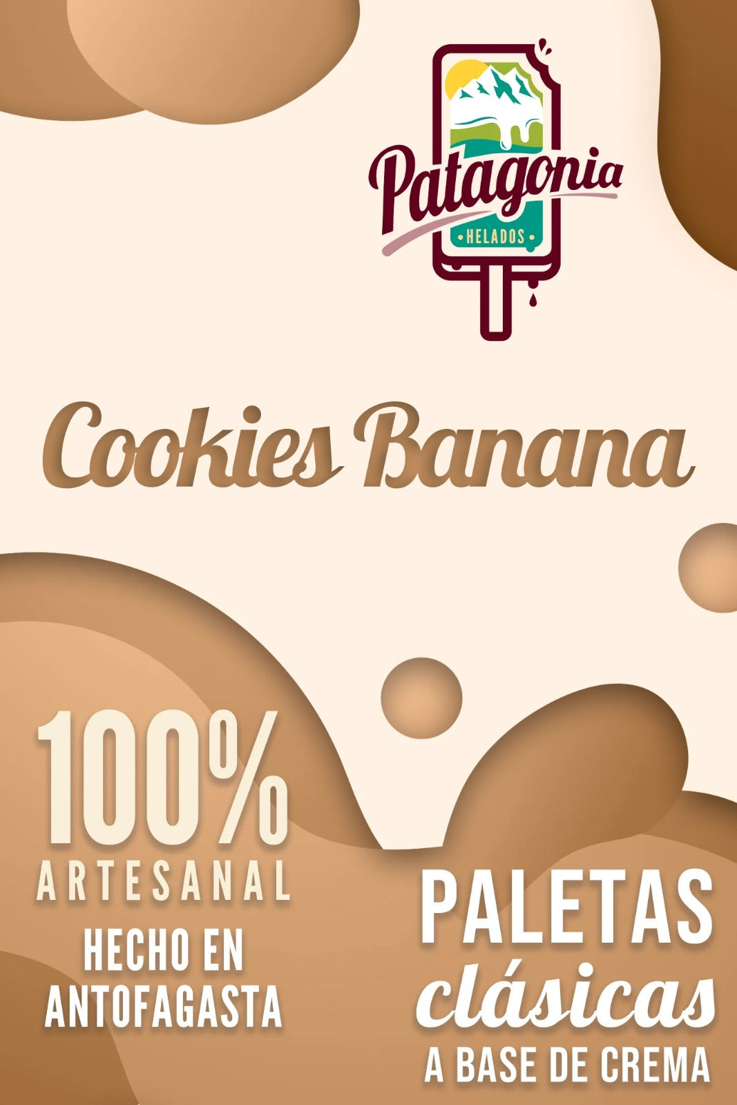 Paleta Cookies Banana