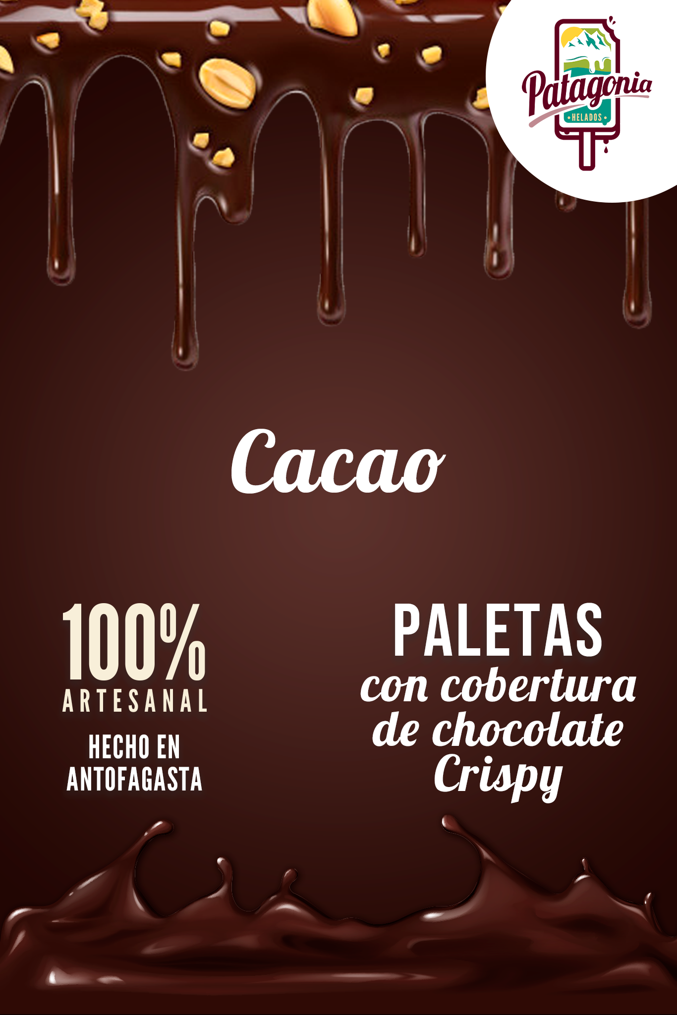 PALETA PREMIUM CACAO