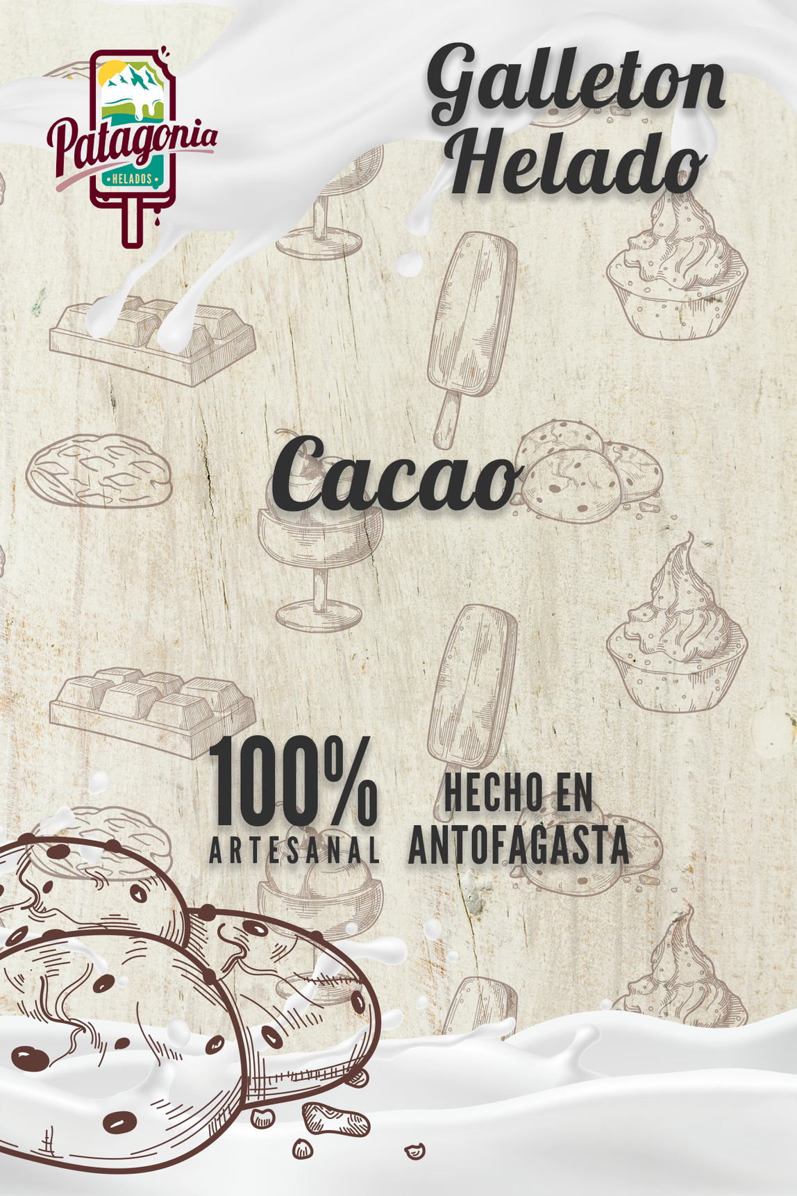 Galleton Gelato de CACAO