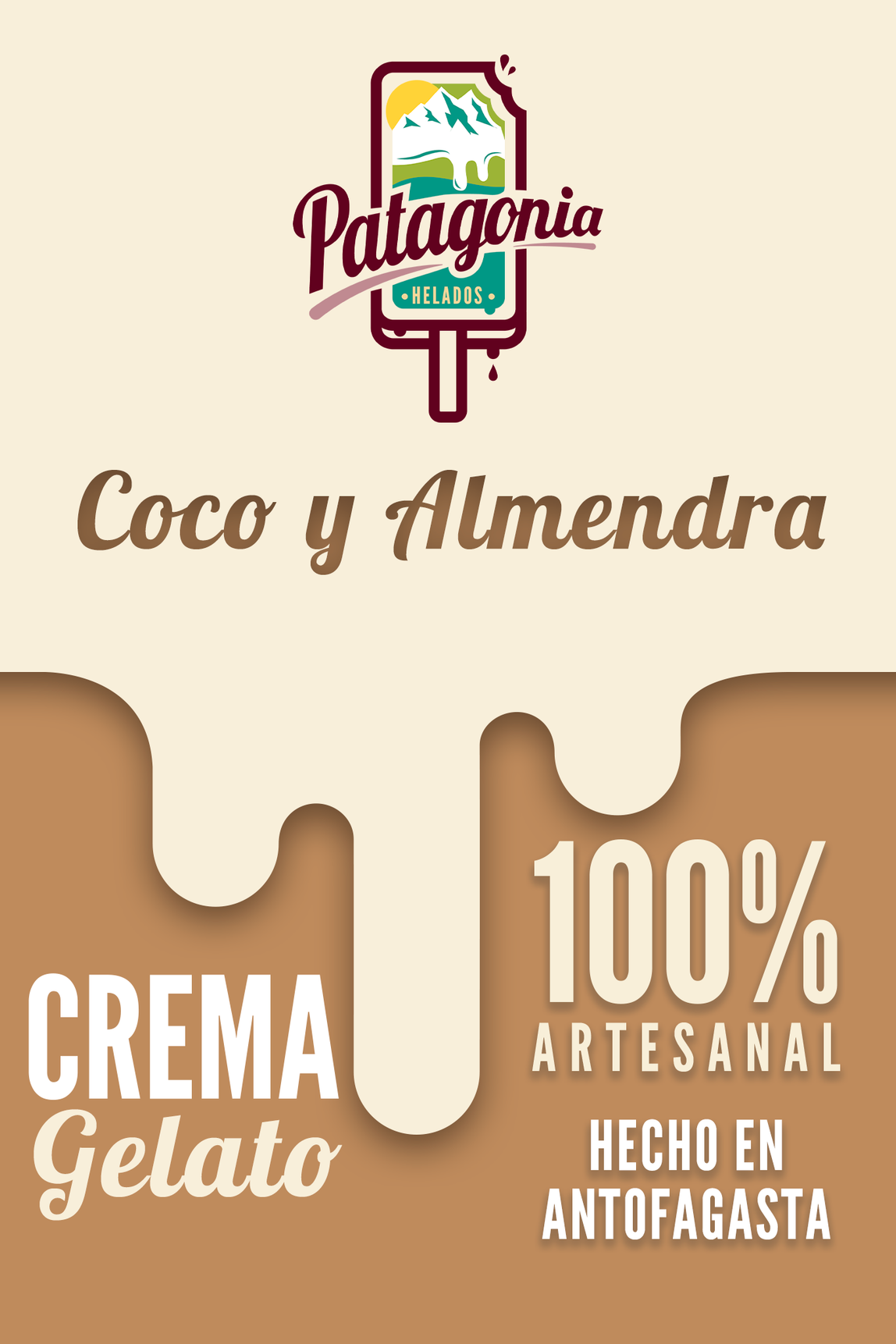 Gelato de Coco y Almendra