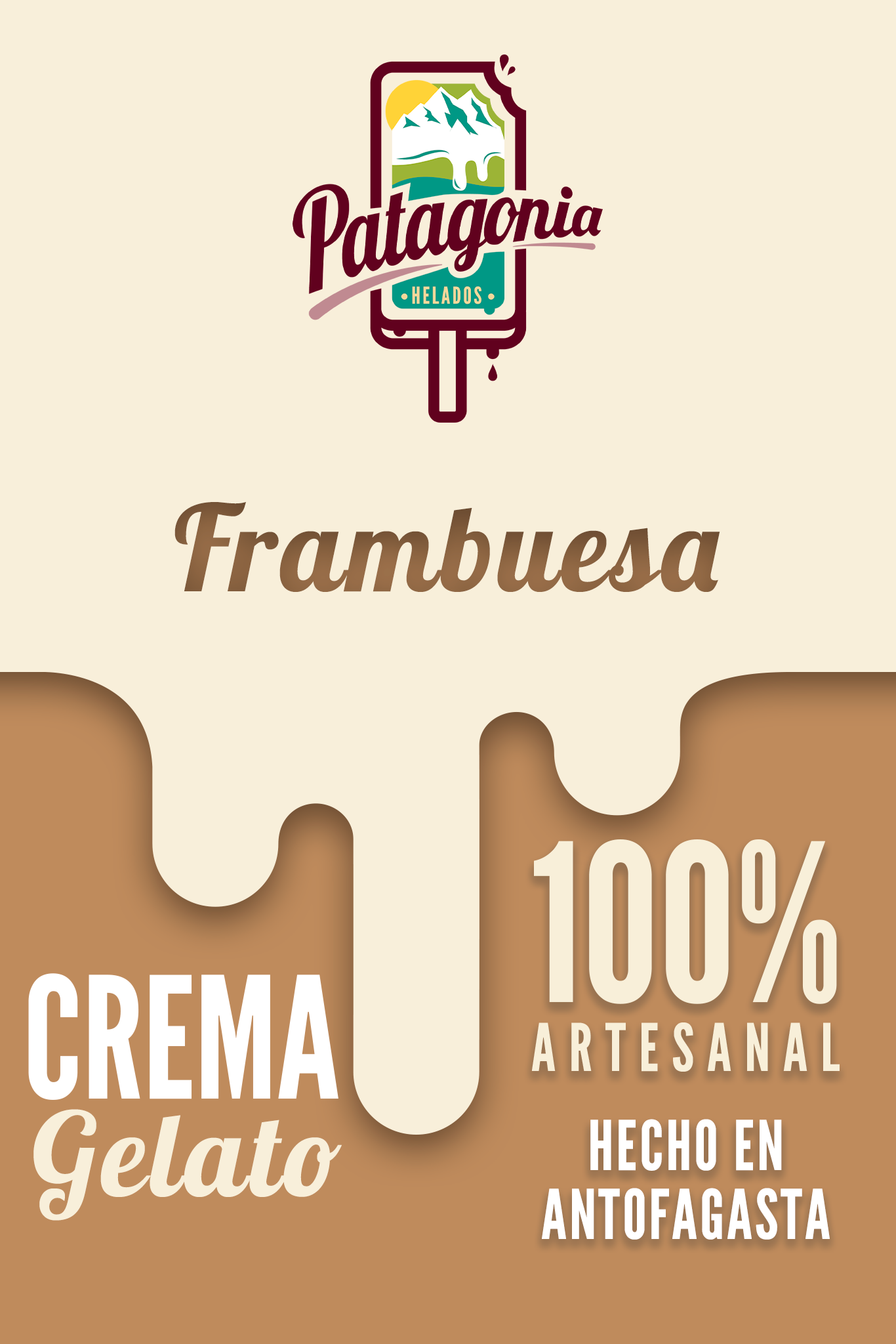 Gelato Frambuesa crema