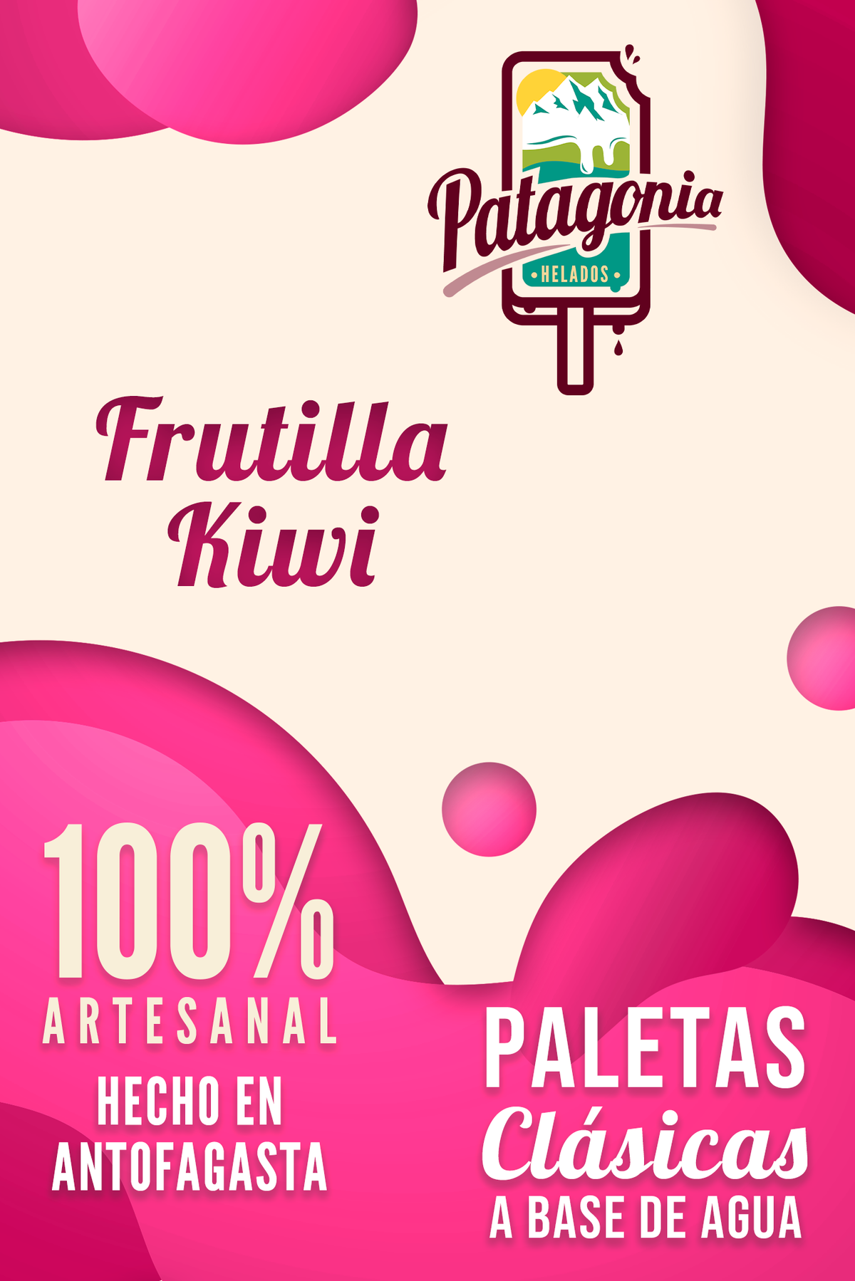 Paleta Frutilla Kiwi