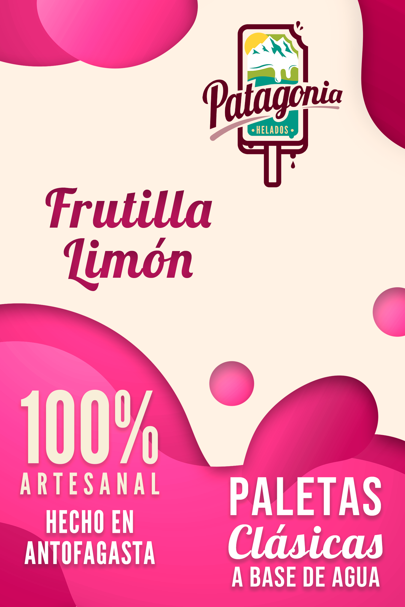 Paleta Frutilla Limón