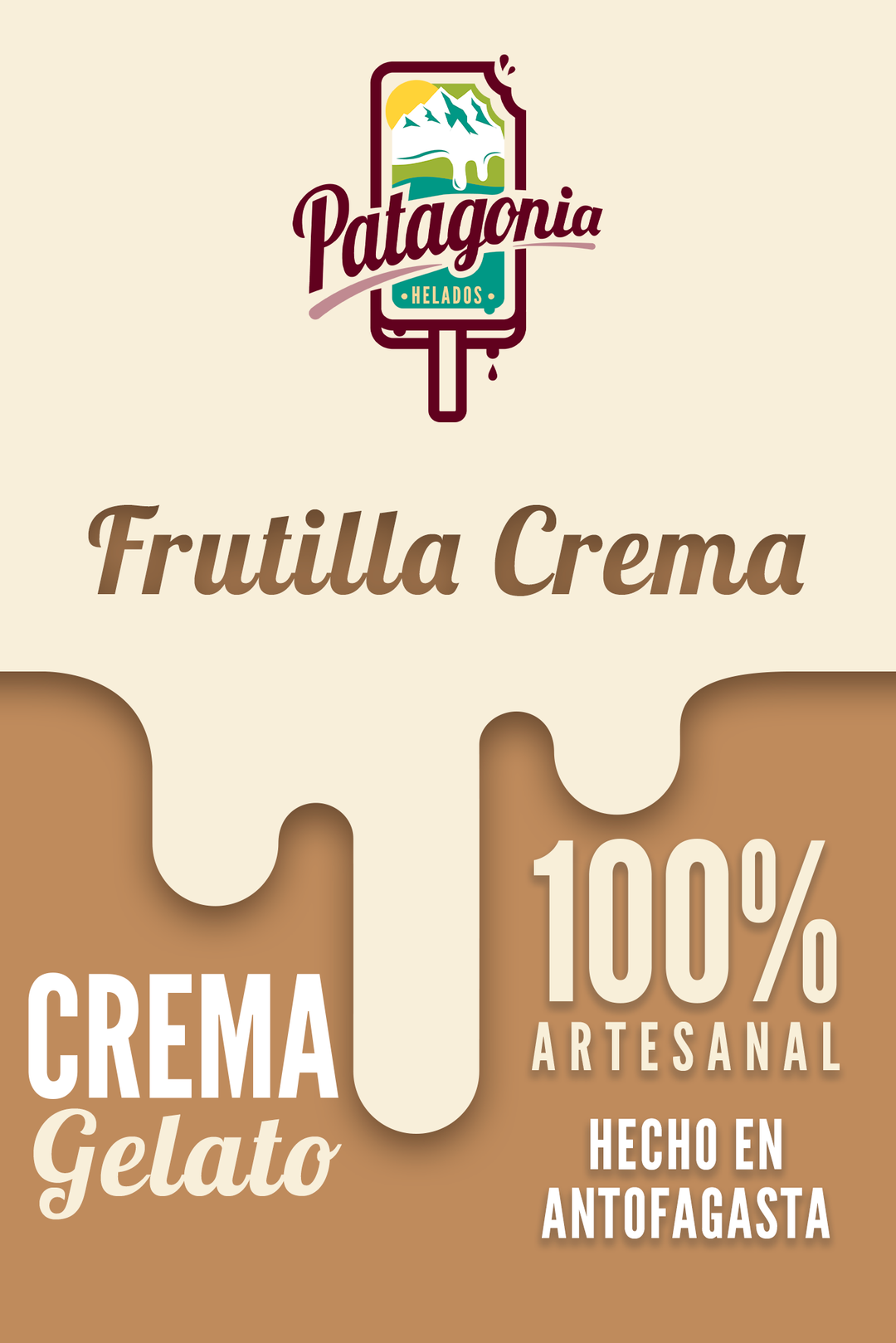 Gelato Frutilla Crema