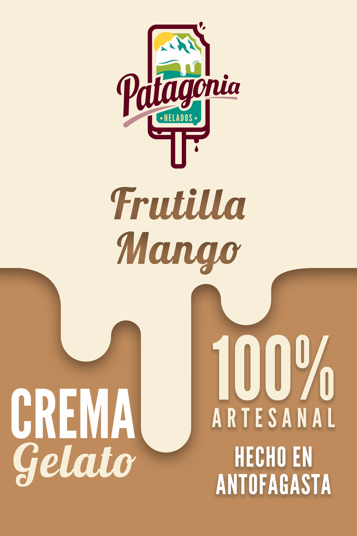 Gelato Frutilla- Mango