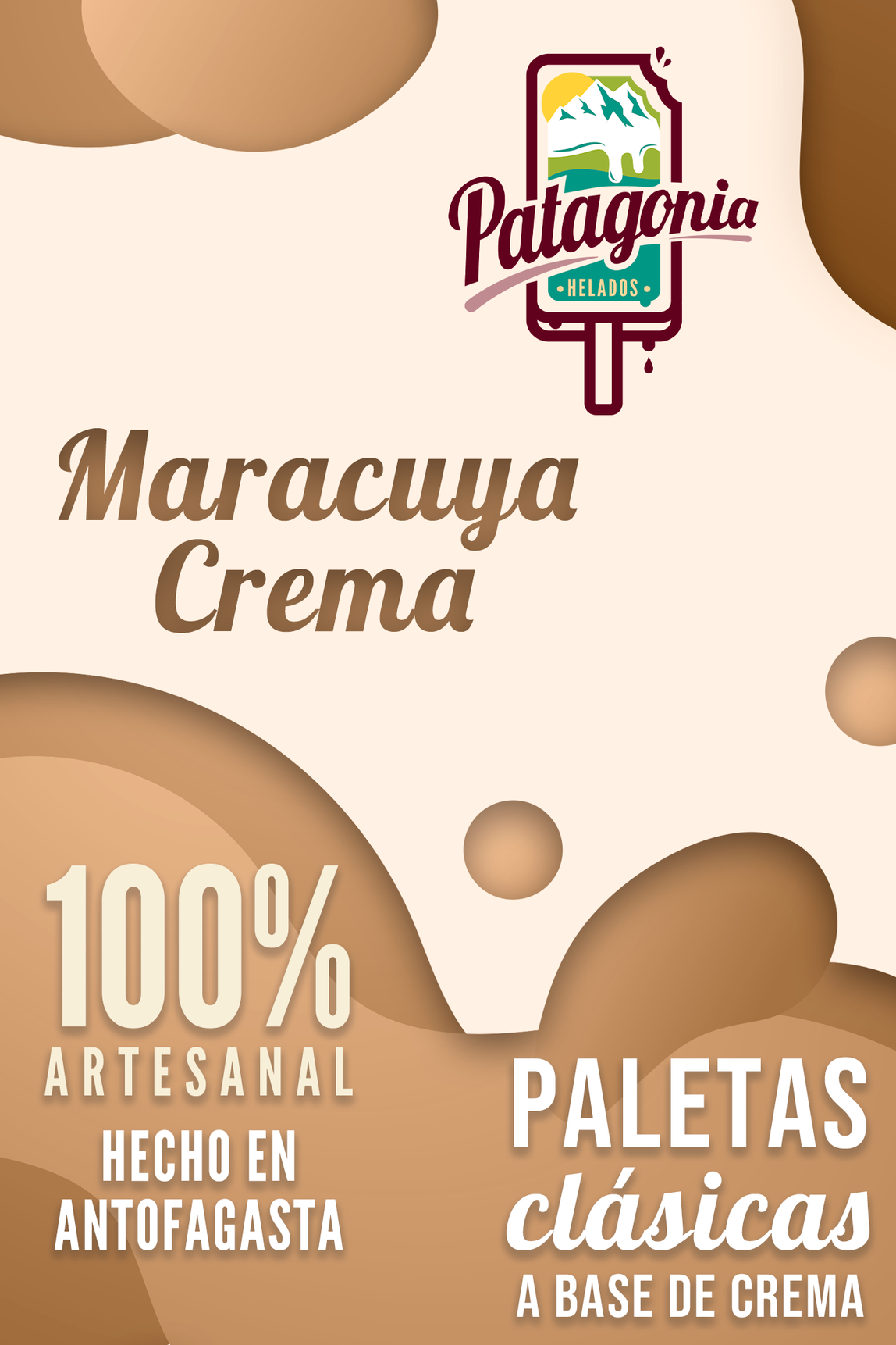 Paleta Maracuya crema