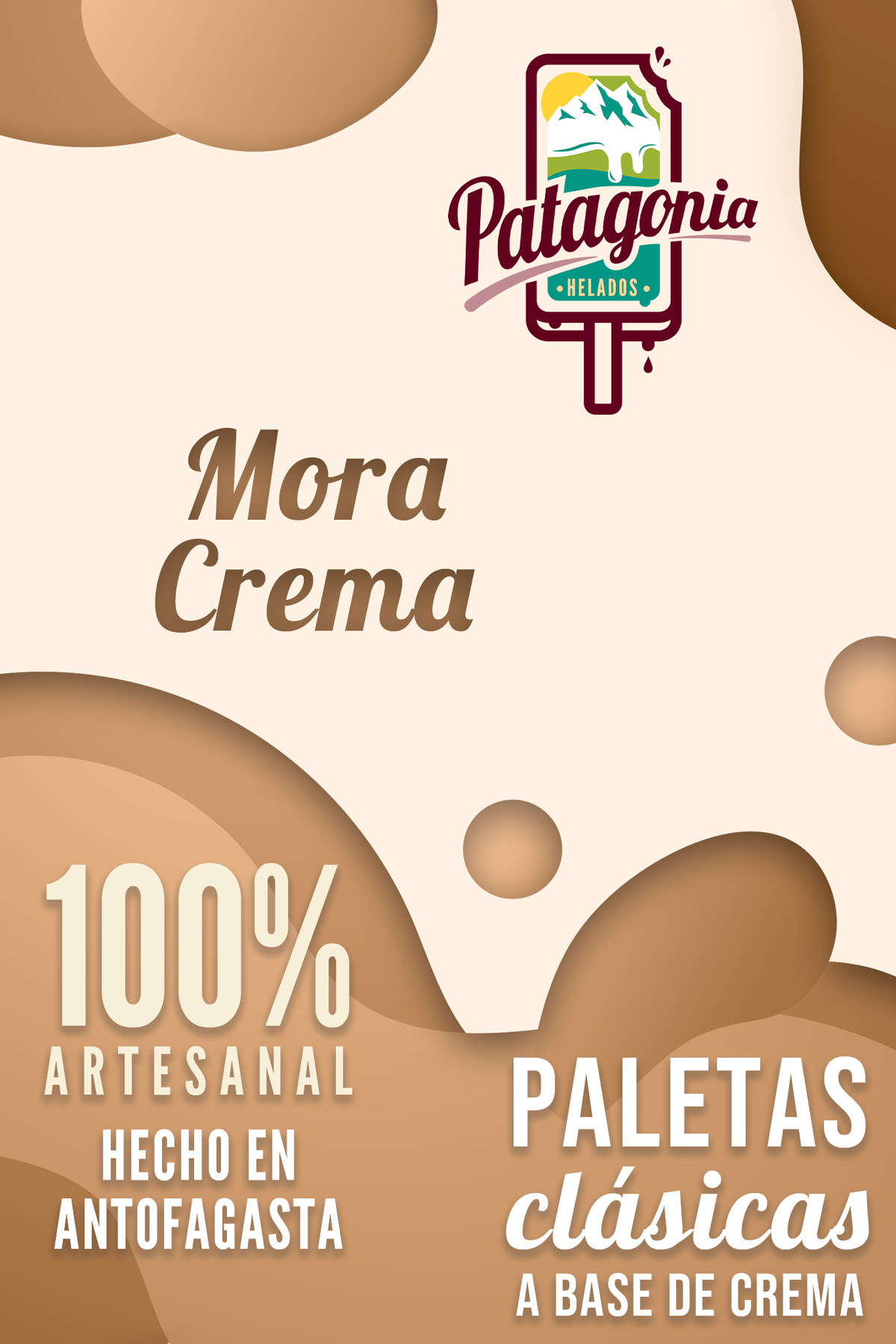 Paleta Mora Crema