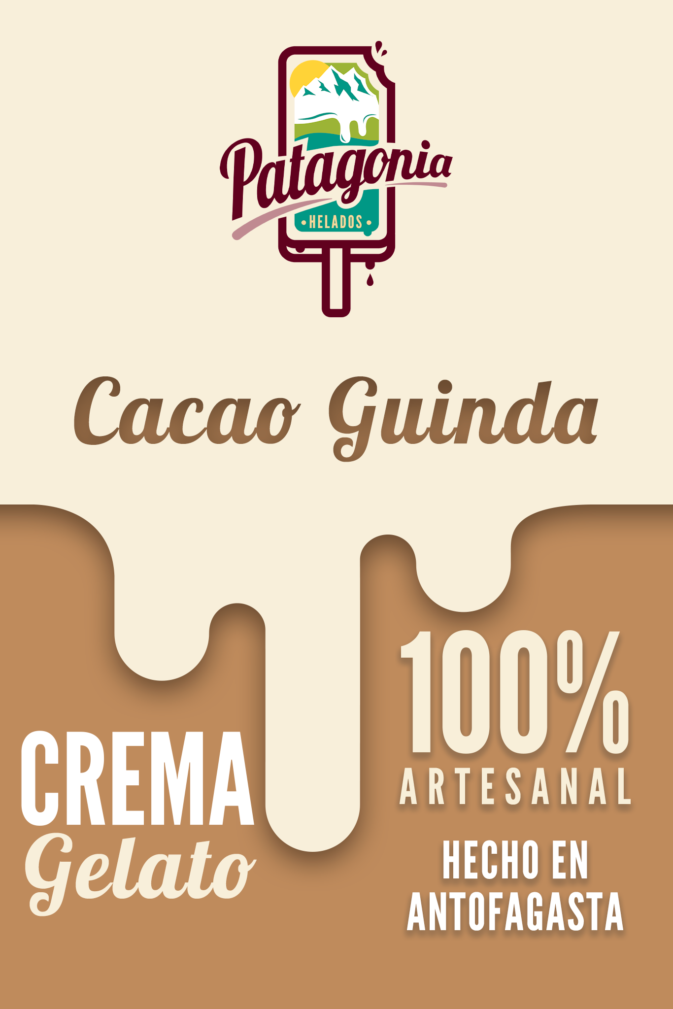 Gelato Cacao Guinda