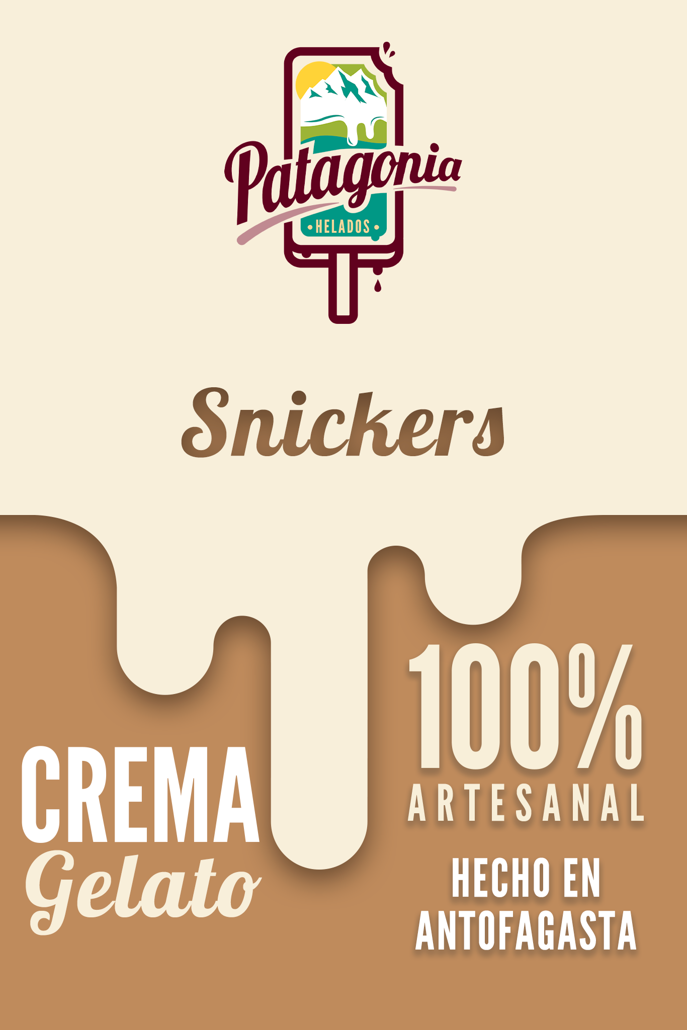 Gelato Snickers