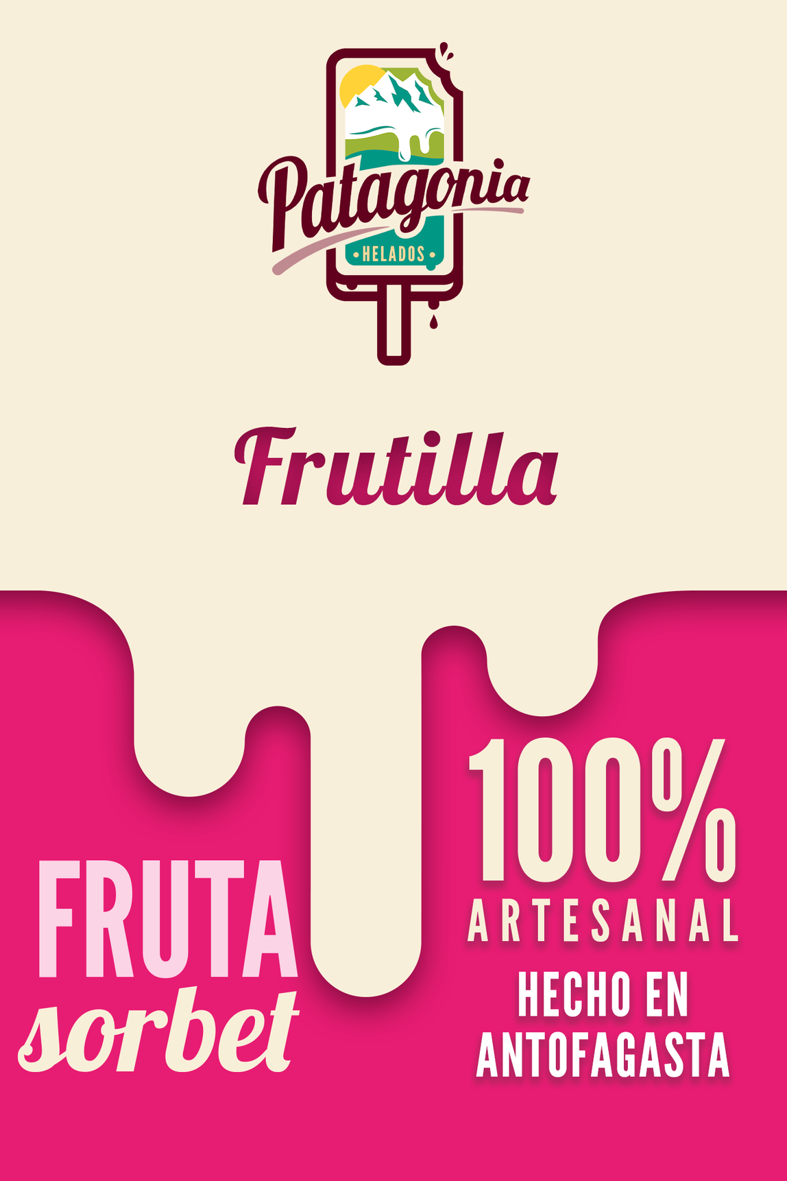 Sorbete Frutilla