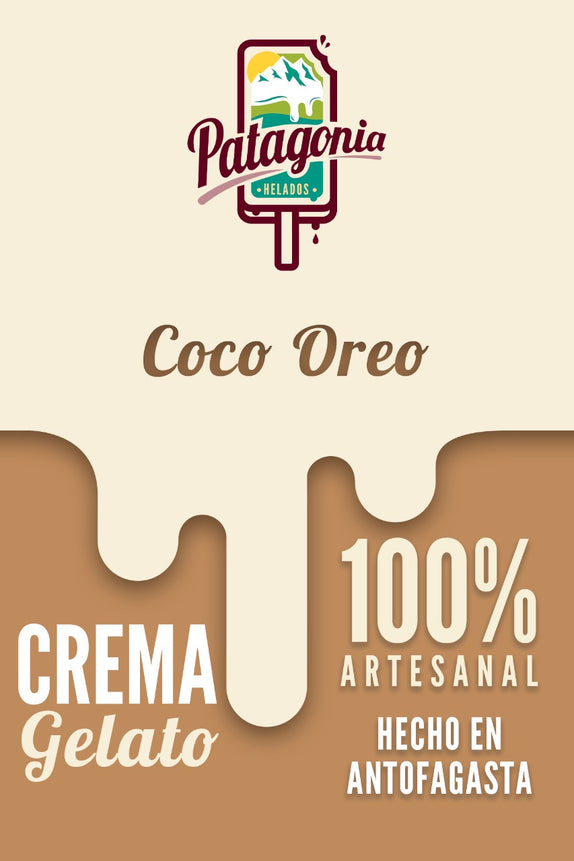 Gelato Coco Oreo