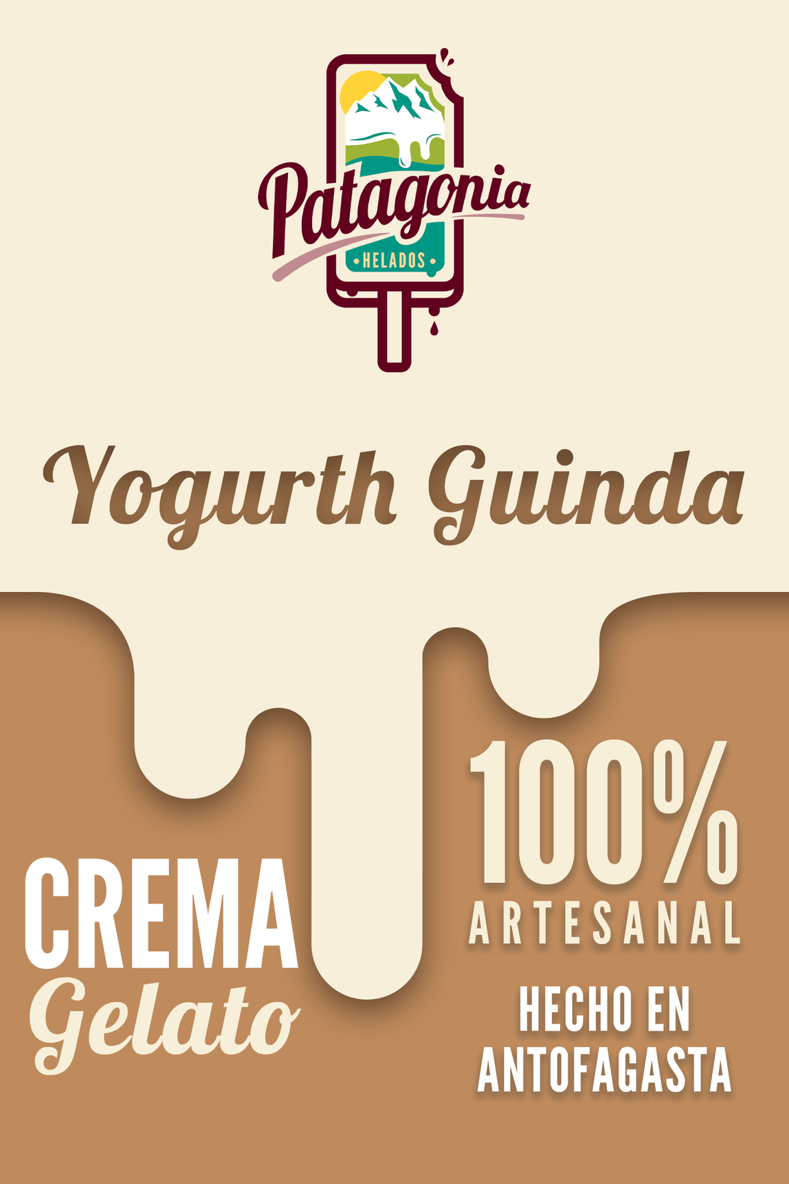 Gelato Yogurth y Guinda